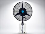 Industrial Wall-Mounted Misting Fan | High-Performance Outdoor Cooling