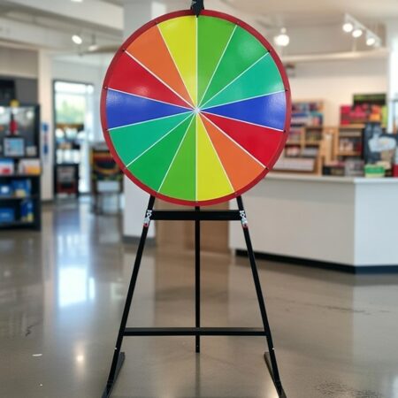 Wheel of Fortune on Stand Hire | Cape Town Professional Prize Wheel