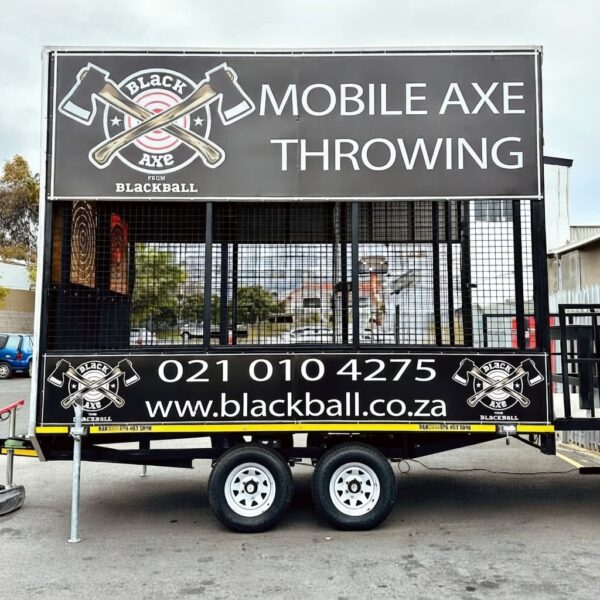 Black Axe Mobile Axe Throwing Hire | Cape Town Event Specialists 6 Black Axe Mobile Axe Throwing Hire | Cape Town Event Specialists