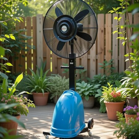 Misting fans for hire