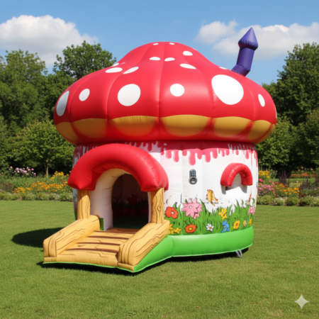 Mushroom Jumping Castle for Hire