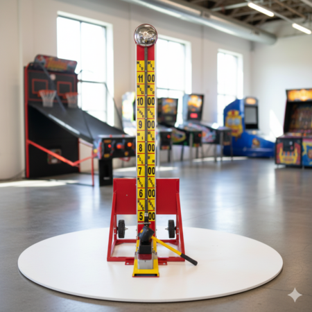 High Striker Test Your Strength Hire | Cape Town Carnival Classic