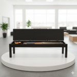 Matching Solid Timber Pool Table Benches | Bespoke Seating Set