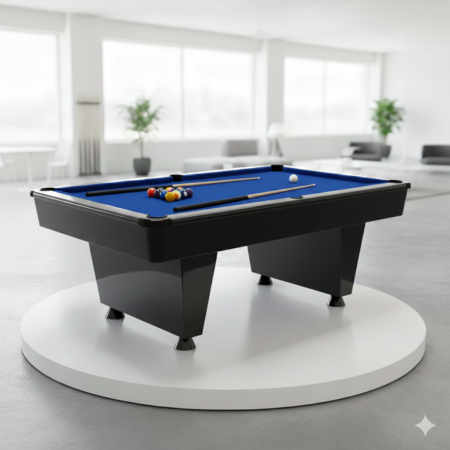 High Gloss Home Slimline Pool Table