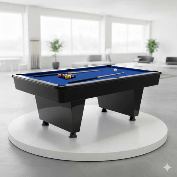 High Gloss Home Slimline Pool Table
