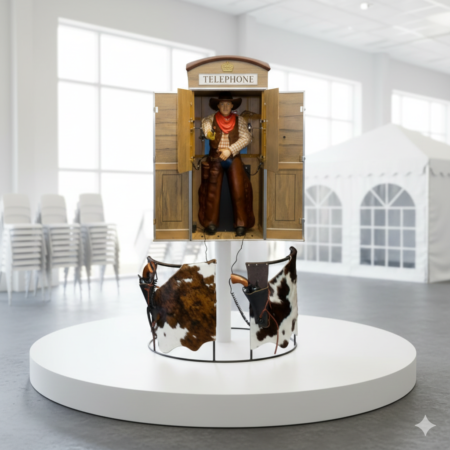 Saloon bar shootout Cowboy Game For Hire