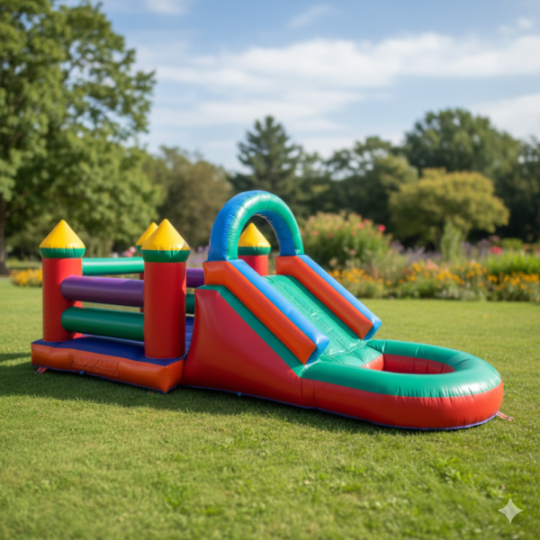 2 in 1 Jump and Slide Jumping Castle for Hire 1 2 in 1 Jump and Slide Jumping Castle for Hire
