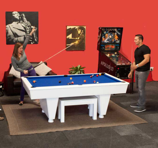 High Gloss Home Slimline Pool Table