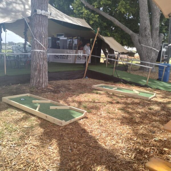9-Hole Portable Wooden Putt-Putt Hire | Cape Town