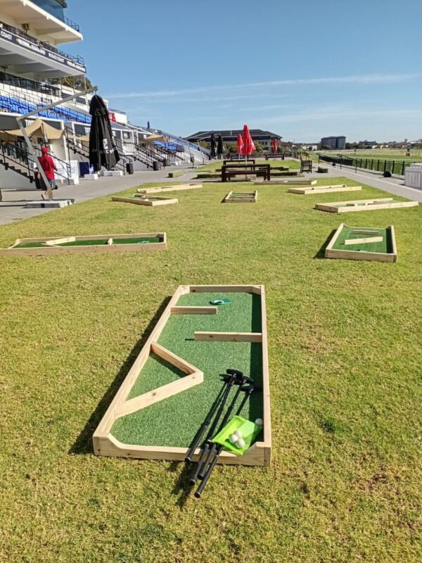 9-Hole Portable Wooden Putt-Putt Hire | Cape Town