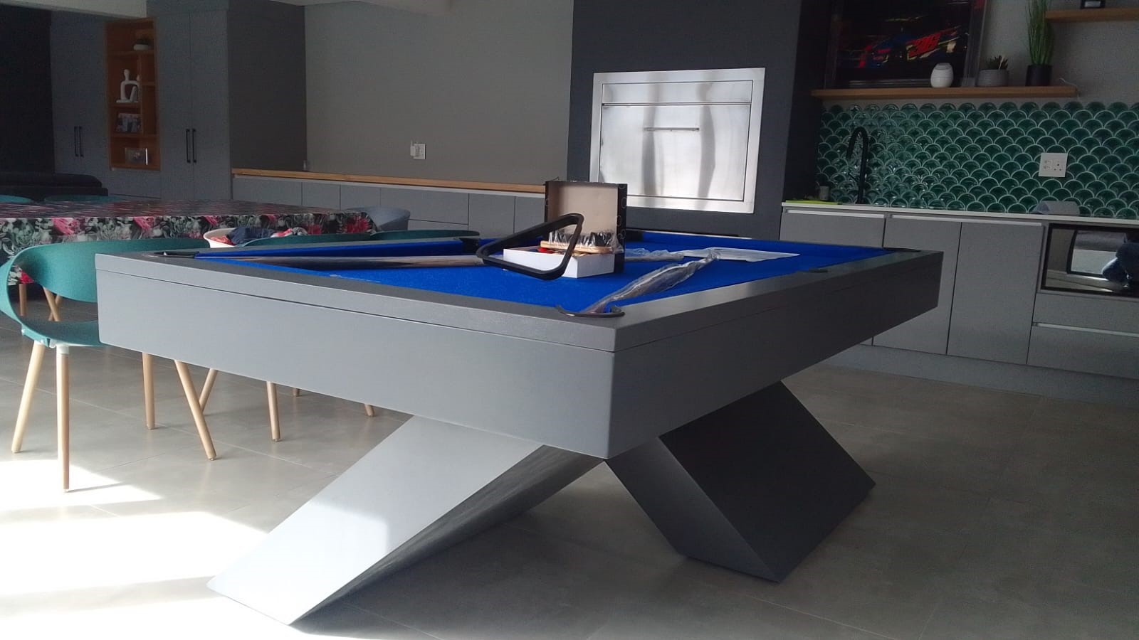 Xcalibur Dining Pool Table Suite | Premium 2-in-1 Design