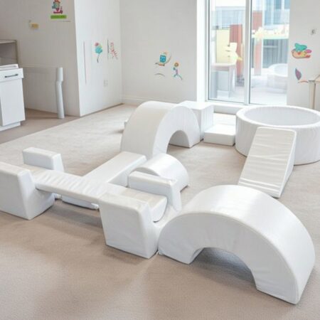 White Softplay for toddlers