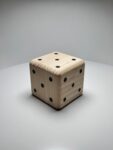 Giant Solid Timber Garden Dice | Handcrafted Outdoor Games Set