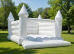 White Wedding Jumping Castle For Hire