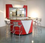 Half Moon Custom Built Bar