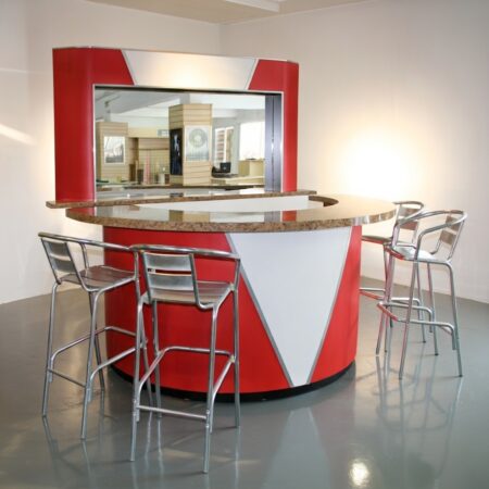 Half Moon Custom Built Bar