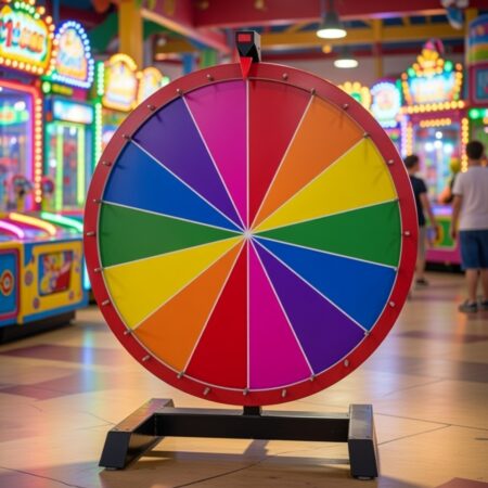 Wheel of Fortune Table Top Hire | Cape Town Event Activations