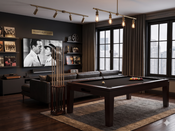 Mandarin Pine Slate-Bed Pool Table | Best Solid Wood Slate Table