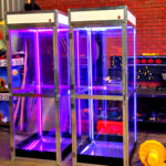 Perspex Money Shower Booth For Hire