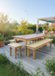 The Heritage Series: Solid Timber Dining Table & Bench Suite