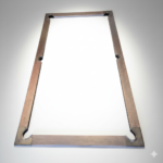 The Heritage Series: Solid Timber Cushion Surround (Black Finish)