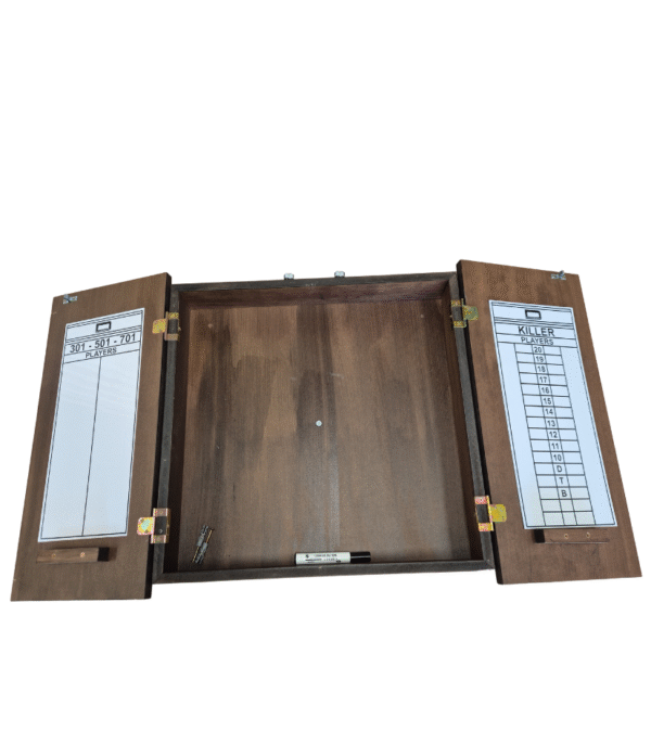 Wooden Dartboard Cabinet
