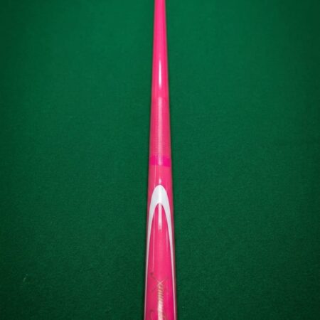 Pink Carbon Fibre Graphite Pool Cue | Warp-Proof Professional Performance Cue
