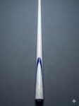 White Carbon Fibre Graphite Pool Cue | Ultra-Durable Warp-Proof Performance Cue