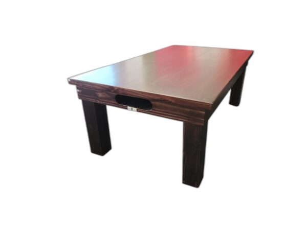 Solid Wood Pool Table – Mandarin Pine Slate-Bed Design