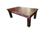 Solid Wood Pool Table – Mandarin Pine Slate-Bed Design